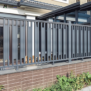 Rampe de terrasse en aluminium de style moderne Prima pour balcon, toit et clôture ornementale - Product Image 3