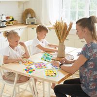 Autocollant DIY Papillon Fleur Effet Vitrail pour Enfants – Fourniture Artistique pour Activités Cérébrales et Décoration Magique