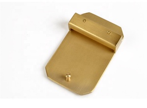 <span class=keywords><strong>Boucle</strong></span> de <span class=keywords><strong>ceinture</strong></span> en cuir brillant Simple, plaque de cuivre unie de qualité 35 40mm pour hommes et femmes - Product Image 3