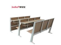 Bureau d'école et chaise auditorium chaise métal ferme salle de classe formation Tables pliables mobilier scolaire étudiant bureau et chaise ensemble