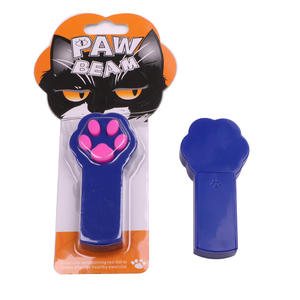Hot Sale <strong>Laser</strong> Cat Teaser Cat's Paw <strong>Shape</strong> Portable Multicolor Cat LED <strong>Laser</strong> Pen - Product Image 1