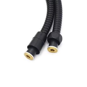 Tuyau de <span class=keywords><strong>douche</strong></span> Yowin en acier inoxydable <span class=keywords><strong>noir</strong></span> de haute qualité, longueur 1,5 m, durable, antirouille, tuyau de remplacement pour salle de bain - Product Image 3