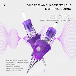 Adjustable Tattoo Cartridges Round Liner Permanent <b>Makeup</b> Needles for Lip and Eyebrow Precision Tattooing - Product Image 4
