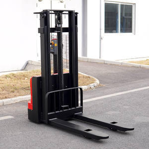 Elevador de palets de manipulación de almacén, apilador de carretilla elevadora, transpaleta eléctrica HELI - Product Image 3