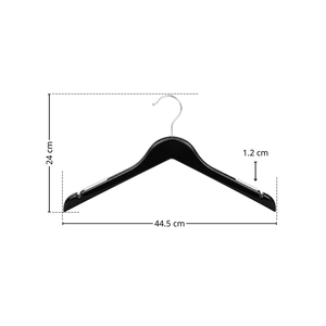 Percha de Madera Minimalista para Ropa con Almohadillas Antideslizantes, Perchas de Madera Personalizadas para Trajes con Logotipo - Product Image 2