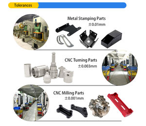Mecanizado CNC de Precisión de Aluminio y Acero Inoxidable, Prototipado Rápido y Brochado, Piezas de Mecanizado de Aluminio Anodizado - Product Image 3