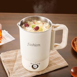 Portátil de aço inoxidável panela elétrica com <span class=keywords><strong>Cordless</strong></span> & Keep-Warm Características Mini chaleira para viagens RV Car Hotel Outdoor Use - Product Image 2