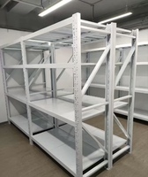 2er-Pack Robuste Einseitige Metallische Transparente Desktop-Aufbewahrungsteiler Schranktrenner Regal Supermarktregale