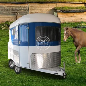 Hot bán 2 ngựa góc tải Float Úc tiêu chuẩn sử dụng ngựa trailers cho bán