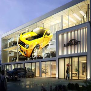 Mur visuel transparent flexible d'intérieur P4-8 d'affichage de panneau de LED pour la publicité de concert - Product Image 6