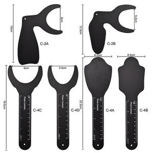 Foto dentale specchio intraorale ortodontico sfondo nero piastra di bordo Set kit di contrasto foto dentale - Product Image 2