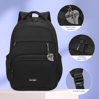 Sac à dos pour ordinateur portable, grande capacité, élégant, imperméable, durable, pour les voyages, le travail, l'école, le collège, les étudiants