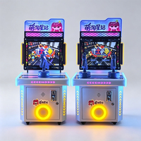 Machine de jeu d'arcade de tir pour enfants personnalisable à monnayeur, simulateur de tir mini 1/2 joueurs, version anglaise pour centre commercial