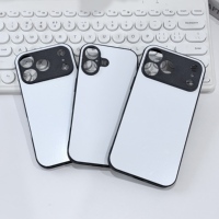 Coque de téléphone personnalisée 2D par sublimation, vierge, en TPU, PC et plaque d'aluminium, pour impression par transfert thermique, compatible iPhone 17 18 Pro Max