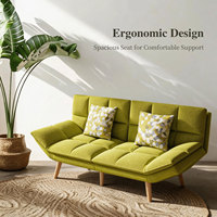 Sofá Cama Plegable de Espuma Viscoelástica Moderna, Ahorrador de Espacio, de Alta Densidad, Comprimido al Vacío, OEM/ODM, para Sala de Estar