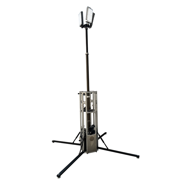 Hot Selling Rechargeable 180W LED Emergency Light Tower with Telescopic Mast for Construction Site Emergency Portable Lighting