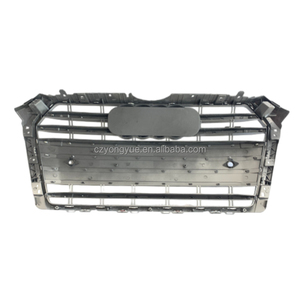 Griglia anteriore S4 griglia auto di ricambio Gloss nero cromato <span class=keywords><strong>A4</strong></span> griglia anteriore per <span class=keywords><strong>Audi</strong></span> <span class=keywords><strong>A4</strong></span> B9 2016 2017 <span class=keywords><strong>2018</strong></span> - Product Image 4