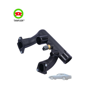 Prix usine vente en gros couleur noire OEM ODM pièces de voiture automobile AJ85885 tuyau de sortie de liquide de refroidissement pour <span class=keywords><strong>Jaguar</strong></span> XJR V8 4.0L 1997 - <span class=keywords><strong>2003</strong></span> - Product Image 1