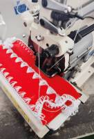 Machine à coudre décorative ZY-T38 de surjet de point de broderie de motif de coquille