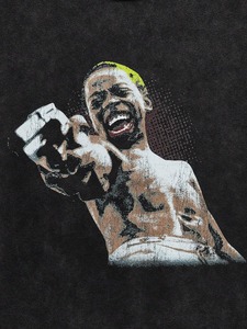 เสื้อยืดคอกลมทรงหลวมสไตล์เรโทรสำหรับผู้ชาย - สามารถปรับแต่งได้ เหมาะสำหรับทั้งชายและหญิง.F10 - Product Image 2