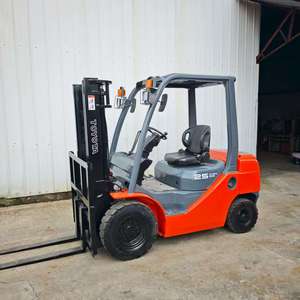 Nuevo Modelo de Montacargas <span class=keywords><strong>Toyota</strong></span> 8F 25 Usado, 2.5 Toneladas, 3 Metros, con Desplazador Lateral, Mástil para Contenedores, Doble Mástil, Precio Razonable - Product Image 2