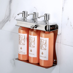 <span class=keywords><strong>Distributeur</strong></span> de <span class=keywords><strong>savon</strong></span> <span class=keywords><strong>mural</strong></span> en acier inoxydable 304 avec logo personnalisé, <span class=keywords><strong>design</strong></span> antivol, pour salle de bain - Product Image 2