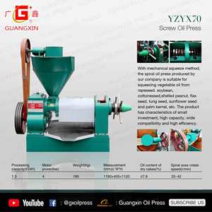 Máquina Automática <span class=keywords><strong>de</strong></span> Prensado en Frío y Caliente YZYX70 para Extracción <span class=keywords><strong>de</strong></span> <span class=keywords><strong>Aceite</strong></span> <span class=keywords><strong>de</strong></span> Soya, Girasol y <span class=keywords><strong>Oliva</strong></span> con Capacidad <span class=keywords><strong>de</strong></span> 50 kg/h - Product Image 6