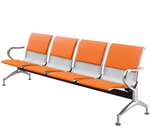 Silla de Espera de 2, <span class=keywords><strong>3</strong></span>, 4 y 5 Plazas, Banco para Sala de Espera, Asientos en Línea, Silla de Espera de Acero Inoxidable para Hospital, Clínica, Aeropuerto - Product Image 3