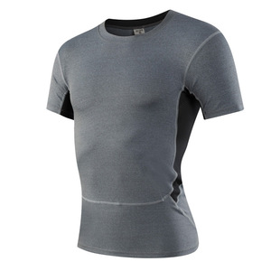 OEM Custom Active Tops Spandex Polyester <span class=keywords><strong>Sweat</strong></span> T-<span class=keywords><strong>Shirt</strong></span> pour la course à pied et l'entraînement de gymnastique Plusieurs couleurs disponibles - Product Image 3