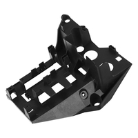Support de phare latéral avec protection de batterie, boîte de batterie côté gauche, compatible avec Yamaha Tmax530 Tmax560 2017-2021, noir, pour moto
