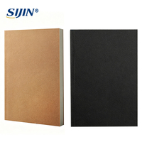 Carnet d'écriture à couverture kraft, reliure parfaite, pour étudiants, personnalisable, fourni par l'usine en Malaisie