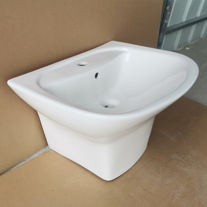 दीवार लटका रेस्तरां सस्ता हाथ धोने ओवरफ्लो रिंग बेसिन - Product Image 3