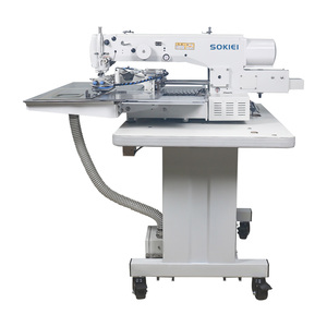 Machine à coudre automatique à une aiguille, point noué, plate, informatisée, pour poches plaquées et t-shirts - Product Image 3