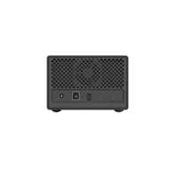 Caja de Disco Duro RAID SUBOSEN SN-DAS04 de 1/2/4/5 Bahías para Discos Duros SATA de 3.5 Pulgadas, Carcasa de Aluminio con Disipación de Calor, Alimentación Integrada