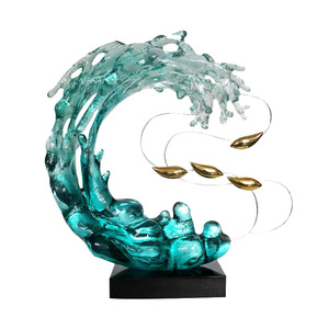 Escultura de Resina, Adorno Artístico Irregular para Decoración del Hogar y Escritorio - Product Image 4