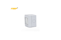 Prise murale extérieure en plastique étanche IP55/IP66 1 poste avec ports USB-A USB-C 250V 13A CE avec garantie 1 an YRL-1GS