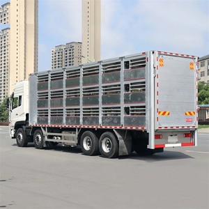 Directo de fábrica DongFeng 8*4 camión de ganado cerdo caballo ganado oveja caja de entrega tamaño personalizado transporte de cerdo - Product Image 4
