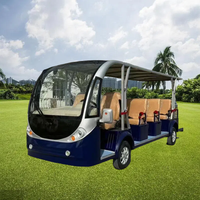 Nouveau design de mini-bus électrique pour le tourisme, 8, 11, 14, 17 places, pour les voyages sur routes non publiques