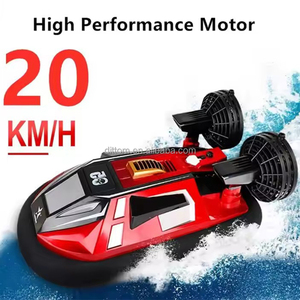 Bateau <span class=keywords><strong>télécommandé</strong></span> amphibie 2,4 G, haute vitesse, 4 canaux, étanche, double moteur, jouet électrique - Product Image 3