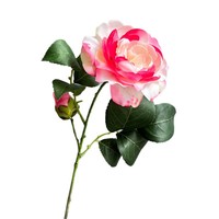 Fleur artificielle unique Prunier en fleurs Rose Camélia pour décoration de mariage, extérieur, maison, bouquet, accessoires de photographie de table