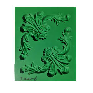 แม่พิมพ์ซิลิโคนประดับด้วยลูกปัดรูปมงกุฎทำจากไฟเบอร์กลาสเสริมความแข็งแรงแม่พิมพ์ดอกไม้ - Product Image 1