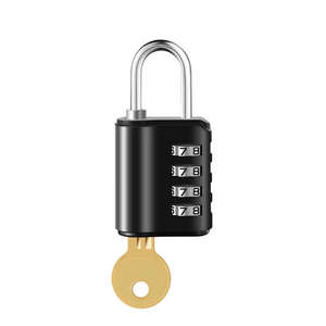 YH1660 <span class=keywords><strong>cadenas</strong></span> de porte d'armoire de gymnastique à combinaison de <span class=keywords><strong>4</strong></span> <span class=keywords><strong>chiffres</strong></span> avec clé principale de haute qualité - Product Image 4