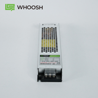 Alimentation LED 12V 350W IP20 pour intérieur, conception profilée, driver de commutation AC-DC pour écran LED semi-encastré