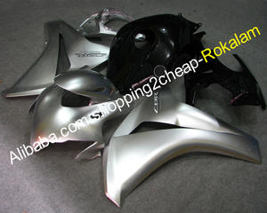 Para Honda capucha CBR1000RR <span class=keywords><strong>CBR</strong></span> <span class=keywords><strong>1000</strong></span> RR 2008, <span class=keywords><strong>2009</strong></span>, 2010, 2011 CBR1000 1000RR plata negro carrocería carenado conjunto - Product Image 1