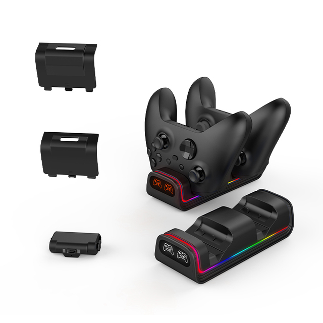 Game Controller Dual Charging Stand Rechargeable Battery Pack Kit for Xbox Series S X Charger Accessories