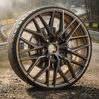 Jantes en alliage forgé sur mesure 22x9,5 pouces 5x120 ET35 CB72,56 pour BMW X5 X6 G05 G06 Range Rover Sport Discovery