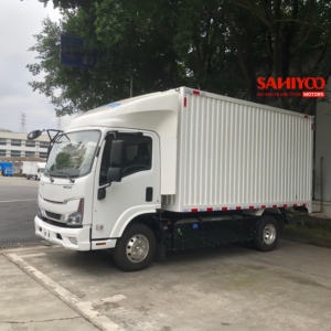 Precio de Fábrica, Camión de Trabajo Mediano Nuevo y Usado de 132HP 4X2 5t, Camión de Carga/Caja/Volquete/Descarga de Isuzu, Gran Venta en el Mercado Peruano - Product Image 5