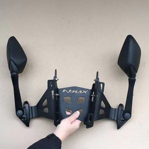 Modifié Moto accessoires 2020nmax155 nmax pare-brise pare-brise miroir réglable support stent pour yamaha nmax2020-2021 - Product Image 4
