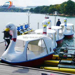 Promotion d'usine équipement de jeu aquatique Aqua Bike moteur bateau électrique bateau à pédales à vendre - Product Image 3