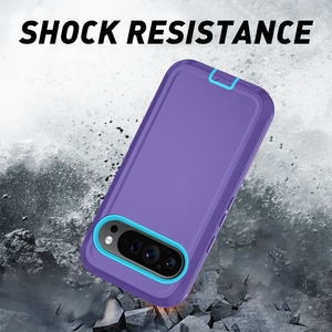 2-in-1 Pc vành đai Clip Bao Da Thiết bị di động trường hợp điện thoại cho Google Pixel 9 Pro XL với khung chống sốc bảo vệ Bìa - Product Image 4